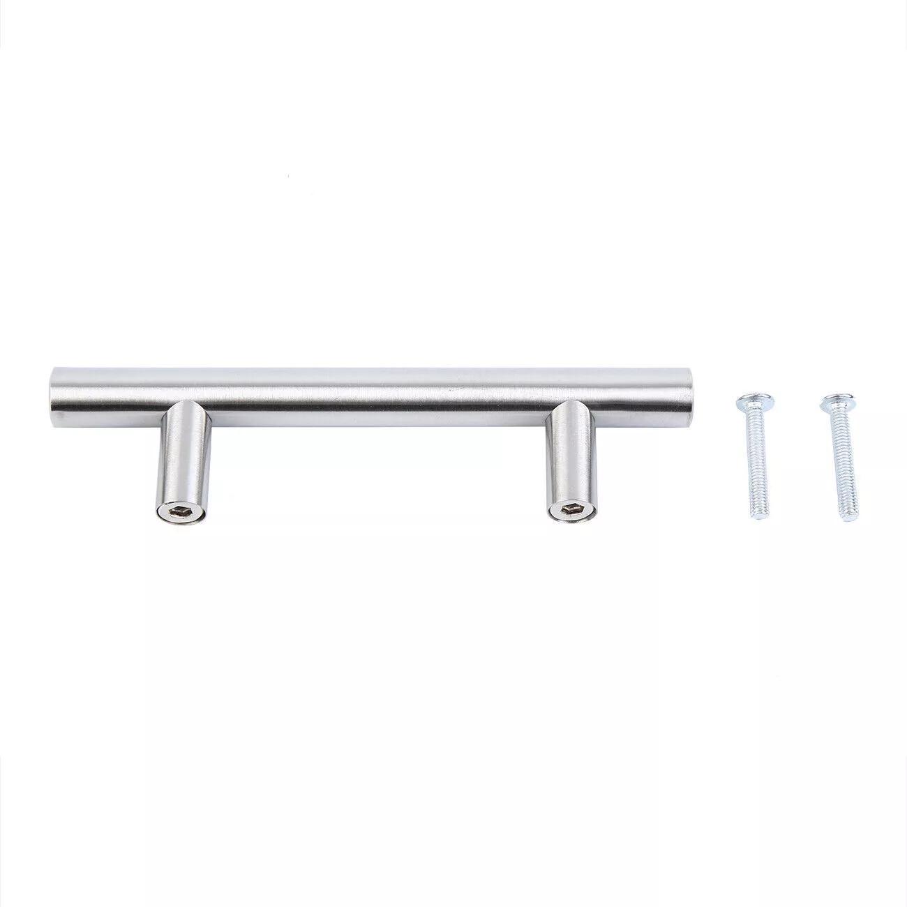 30-Piece Set of Brushed Nickel 5-Inch Kitchen Cabinet Pulls Stainless Steel Drawer T-Handles 3-Inch Hole Center Spacing Limited-Time Special Offer TikTokShopBlackFriday 30-Piece Set of Brushed Nickel 5-Inch Kitchen Cabinet Pulls Stainless Steel Drawer T-Handles 3-Inch Hole Center Spacing Limited-Time Special Offer TikTokShopBlackFriday