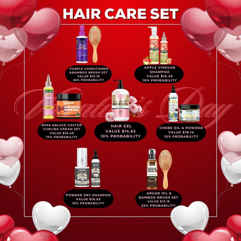 【Valentine’s Day Gift Box】Limited-Time Offer Mystery Box- Mystery Birthday Gift,Mystery Box  Exchange GirlFriend & BoyFriend Gift,Hair Care Set Makeup