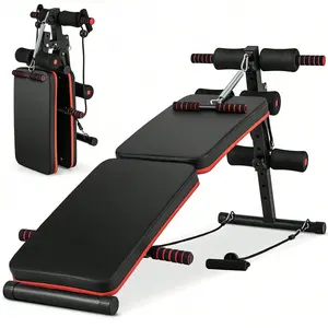 2026     7 In 1 Sit Up Bench 7 In 1 Sit Up Bench Multi-Layer Structure Cushion Foldable