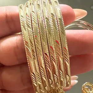 18k gold plated Bangles Non-Tarnish 18k gold plated Bangles Non-Tarnish