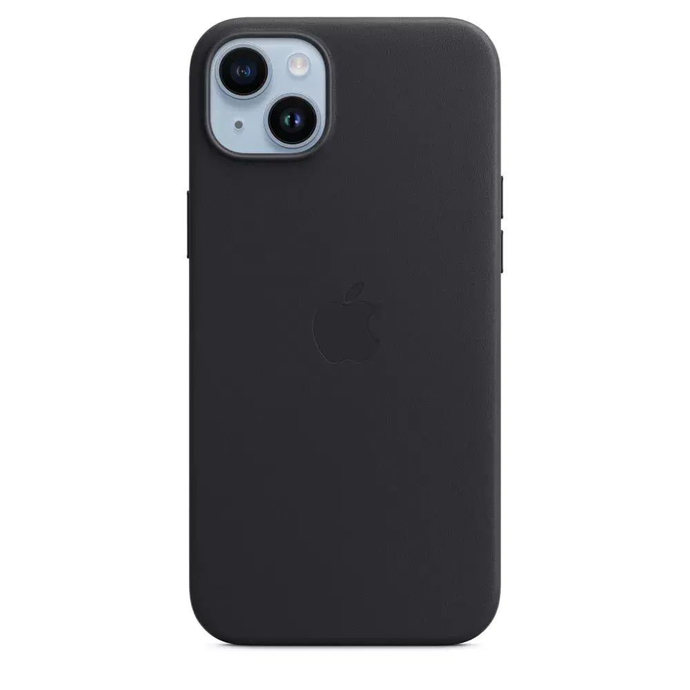 Apple iPhone 14 Plus Leather Case with MagSafe - Midnight Apple iPhone 14 Plus Leather Case with MagSafe - Midnight