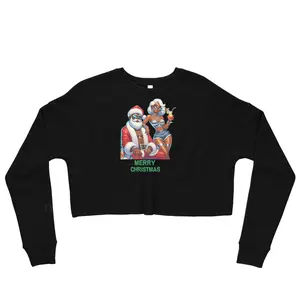 Vacation Mr & MrsCrop Sweatshirt