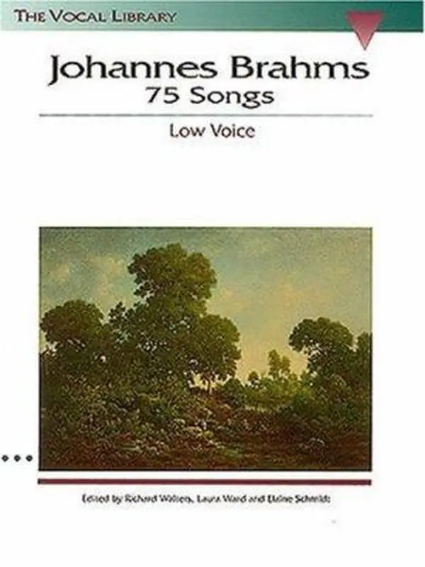 USED-Johannes Brahms: 75 Songs: The Vocal Library by Walters, Richard (Paperback)