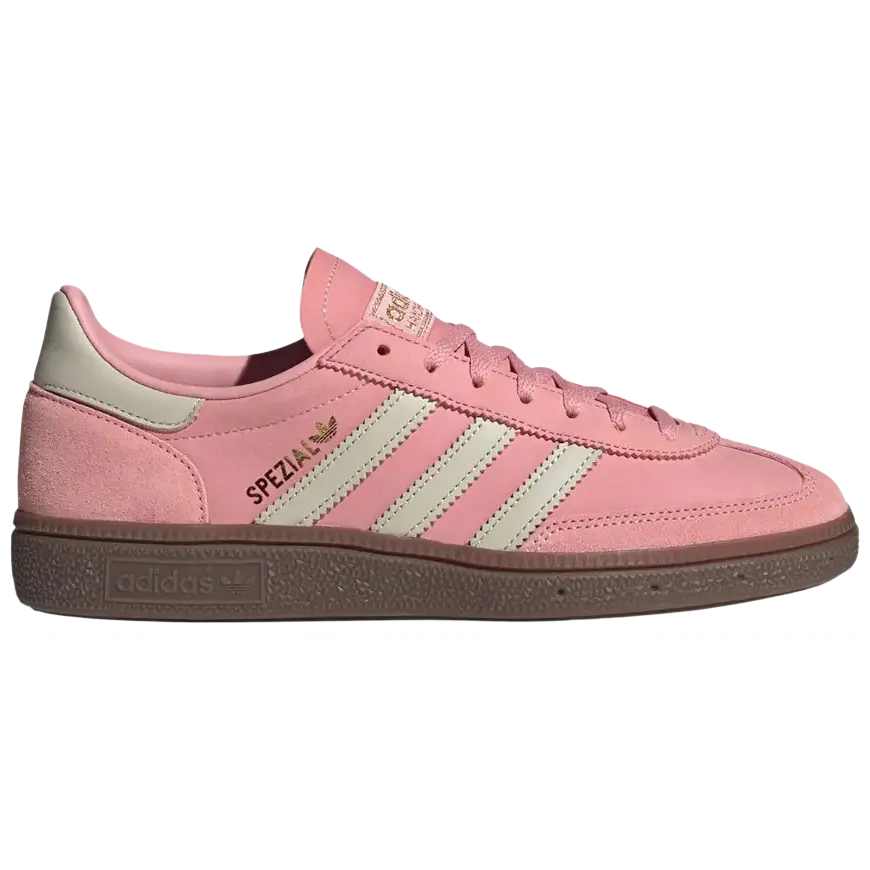 Adidas Handball Spezial 'Wonder Mauve Alumina' Pink Women's Fashionable Casual Sneakers with Gum Sole,Lightweight Sporty Footwear, JI2646