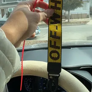 Car Keychain Fabric Wrist Strap, Car Key Ring Wallet Jeans Decoration, Auto Accessories, Stylish and Durable Design