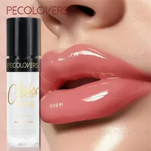 Smooth and Moisturized Lip Glaze, Lipgloss, Mirror Finish Glossy Lip Oil, Perfect Valentine'S Day Gift