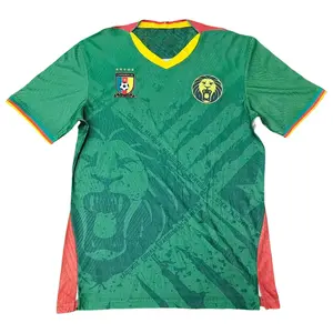 26Cameroon Home Soccer Jersey S-2XL For Men Quickly dying Cheap Ready Stock Top Quality