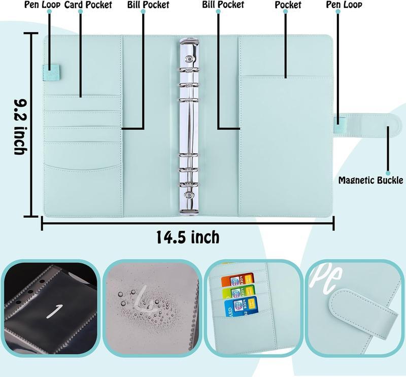 [Buy 3 counts get 50% off]100 Days to Save $5050 | A5 Savings Challenge Binder with 100 Envelopes & Tracker | Effective Money Management Tool | Build Saving Habits with Motivational Coin Envelope System