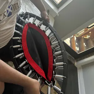 Relife Sports 48 Inch Trampoline Jump Training Equipment with 5-Levels Height Adjustable& Oxford Safety Pad & Waterproof Mat Max Load 330/440Lbs dealsforyoudays Home Gym Kit