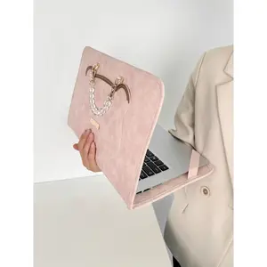 Cute Laptop Bag Protective Case, High Aesthetic Commuter Universal Simple Lightweight Student Notebook Portable Laptop Cover