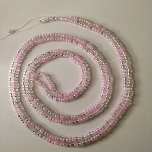 PINK ICE WAIST BEADS