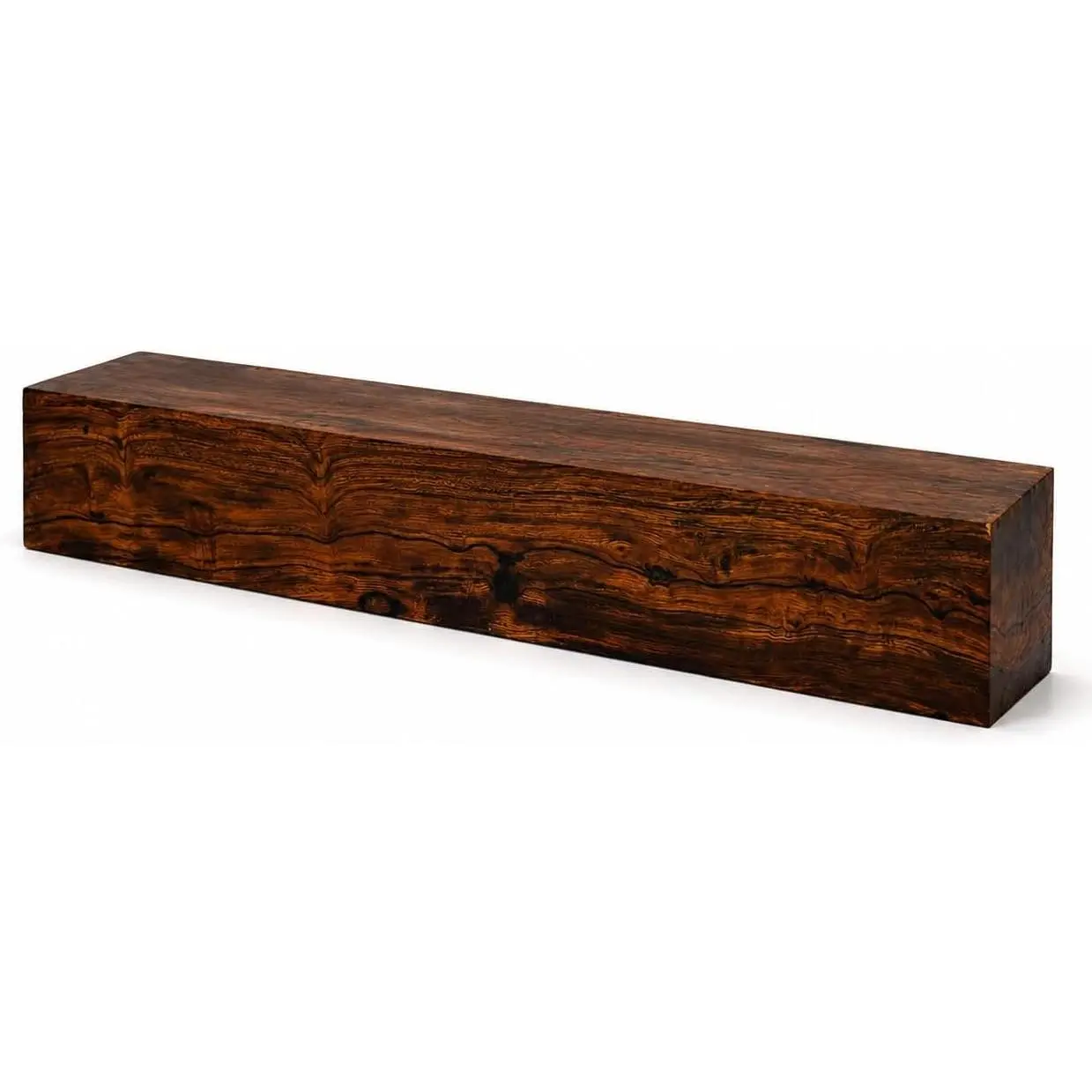 Hardwood Ironwood Blanks, Exotic Wood – Woodchucks Wood – Hardwood Lumber – Natural Wood for DIY Crafts – Ironwood Lumber Turning Blanks – Size 14 x 2 x 2 inches – Pack of 1