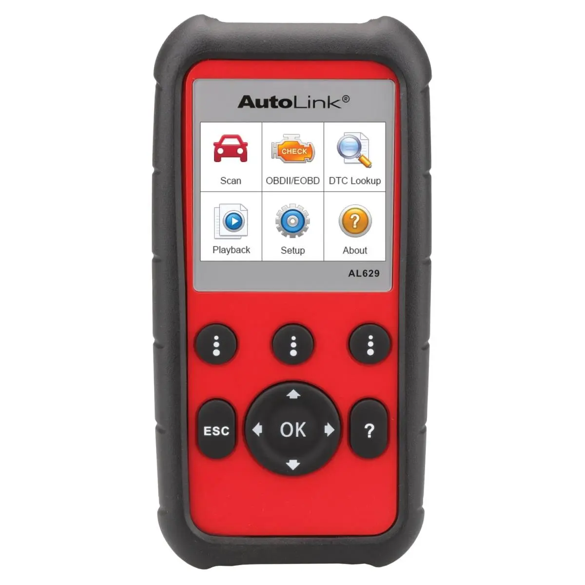 Autel AUL-AL629 Autolink Pro Automotive Diagnostic Tool - OBDII/CAN Engine Code Reader with LCD Display, DTC Reading, TF Card, Software Update, Code Clearing, Monitor Resetting, Data Graphing for Domestic & Import Vehicles (Spanish, French Supported), Car