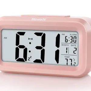 Cute Mini Alarm Clock - Battery Operated for Travel and you can design