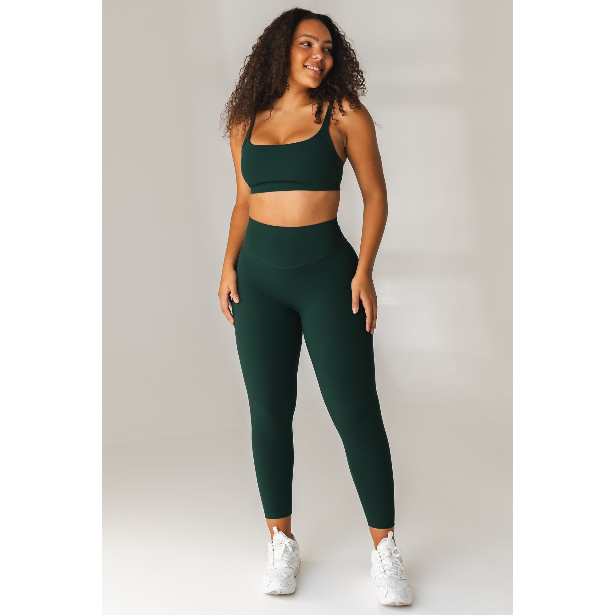 Cloud II Scoop Bra Forest