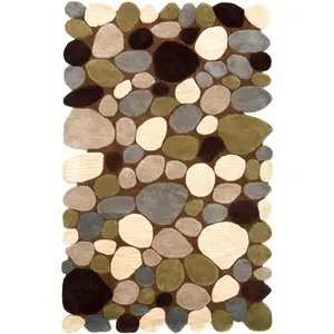 Hand Tufted Pebbles Area Rug