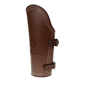 Nexon Bully Welding Armguard - Top Grain Hide Armpads - Brown Nexon Bully Welding Armguard - Top Grain Hide Armpads - Brown