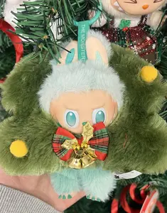 #72 (DOLL NOT INCLUDED)Popmart Labubu Christmas Theme Doll Clothes Gift  Fit for Exciting Macaron Big Into Energy Have a Seat Festive Touch for Doll Enthusiasts