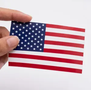 Reflective American Flag Stickers, Cars, Trucks, Laptops, Coolers, Toolboxes, Windows & More Waterproof Vinyl Sticker