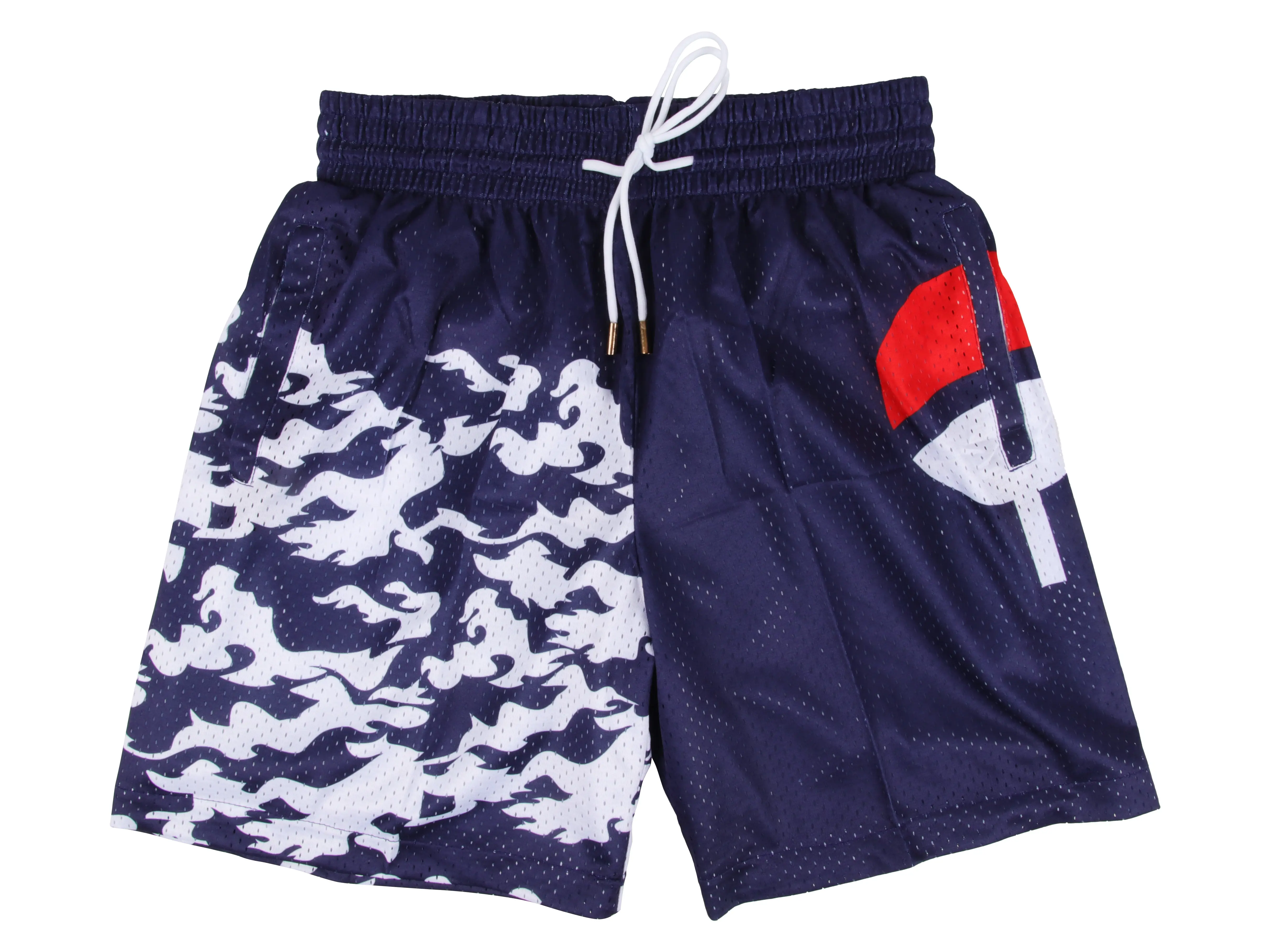 Sasuke Anime Shorts Unisex Sports Double-Layered Inner Shorts Full Print Drawstring Design Men Women Mesh Basketball Shorts 4 Pockets 5.5 Inseam