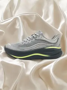 Unisex Lightweight Running Shoes, Shock Absorbing Soft Cushioning, Breathable Mesh Upper, Low Top Sneakers for All Seasons