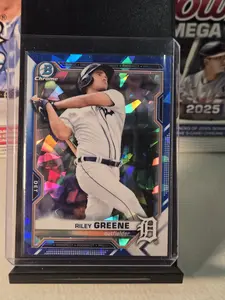 Riley Greene #BCP-4 2021 Bowman Sapphire Collectible Card - Unique Player Card from the 2021 Bowman Sapphire Series for Collectors and Fans