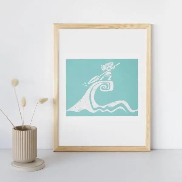 Moana 2 Modern Princess Poster - Minimalistic Wall Art For Cute & Stylish Decor