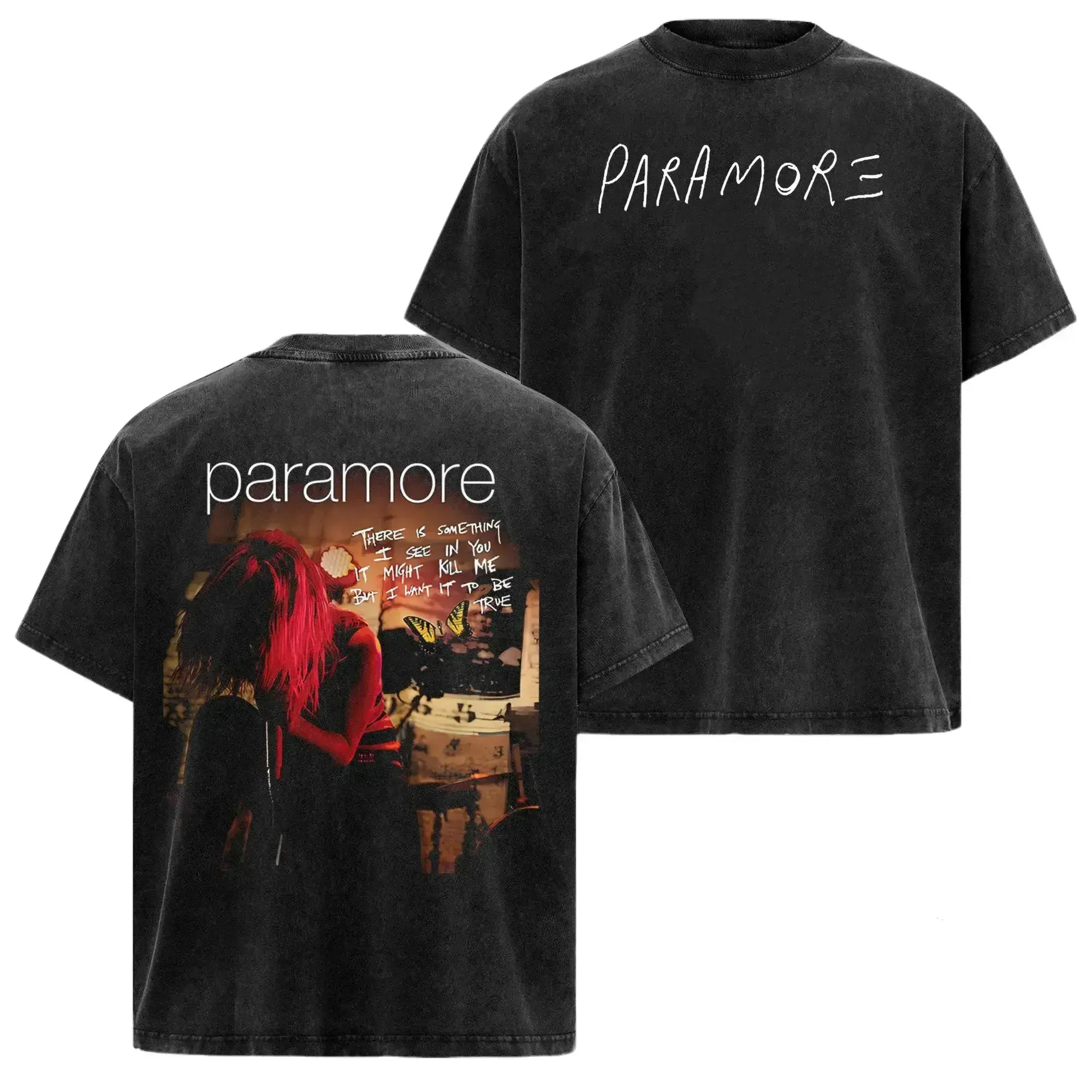 Retro Paramore Band Shirt , Hayley Williams Shirt , trending shirt, Washde Tee & Hoodie, 90s graphic tee, vintage graphic tee, grunge aesthetic shirt, classic rock merch Menswear Streetwear Streetwear Oversized Oversized Short Sleeve Long Sleeve Crewneck