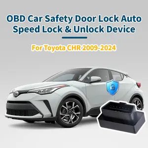 Car Auto OBD Plug And Play Speed Lock & Unlock Device 4 Door For Toyota CHR 2010-2022