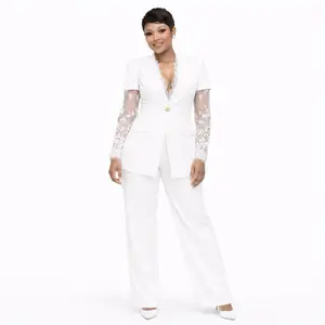 Ivory Grace Lace Suit Set