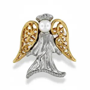 Angel Pearl Lapel Pin