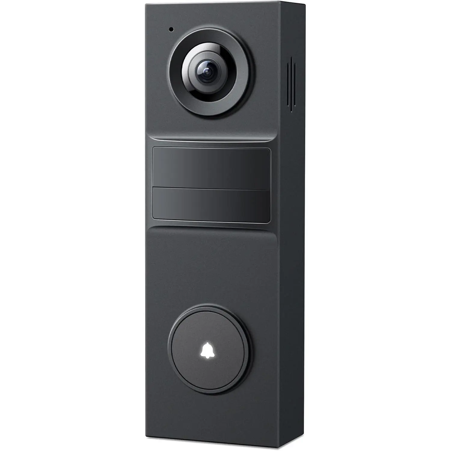 2000P Wireless WiFi Home Security Doorbell (D205) - Battery-Powered, 160° Ultra-Wide View, AI Person Detect, 2-Way Intercom, Ring Call, IR Night Vision, Zone-Based Alerts, Subscription-Free Local or Optional Cloud Storage
