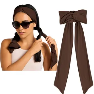 Heatless Hair Curler Headband Active Wave Styling Wrap Soft Elastic Fabric Ribbon for Overnight Sleeping and Daily Workouts