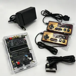 RGB Famicom AV Retro Mini Game Console - 2-Player, Port-Enabled, NESRGB Compatible Electronic Gaming Machine
