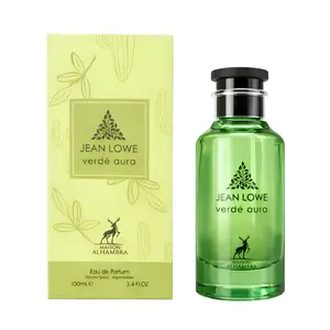 Maison Alhambra Jean Lowe Verde Aura for Unisex Eau de Parfum Spray, 3.4 Ounce