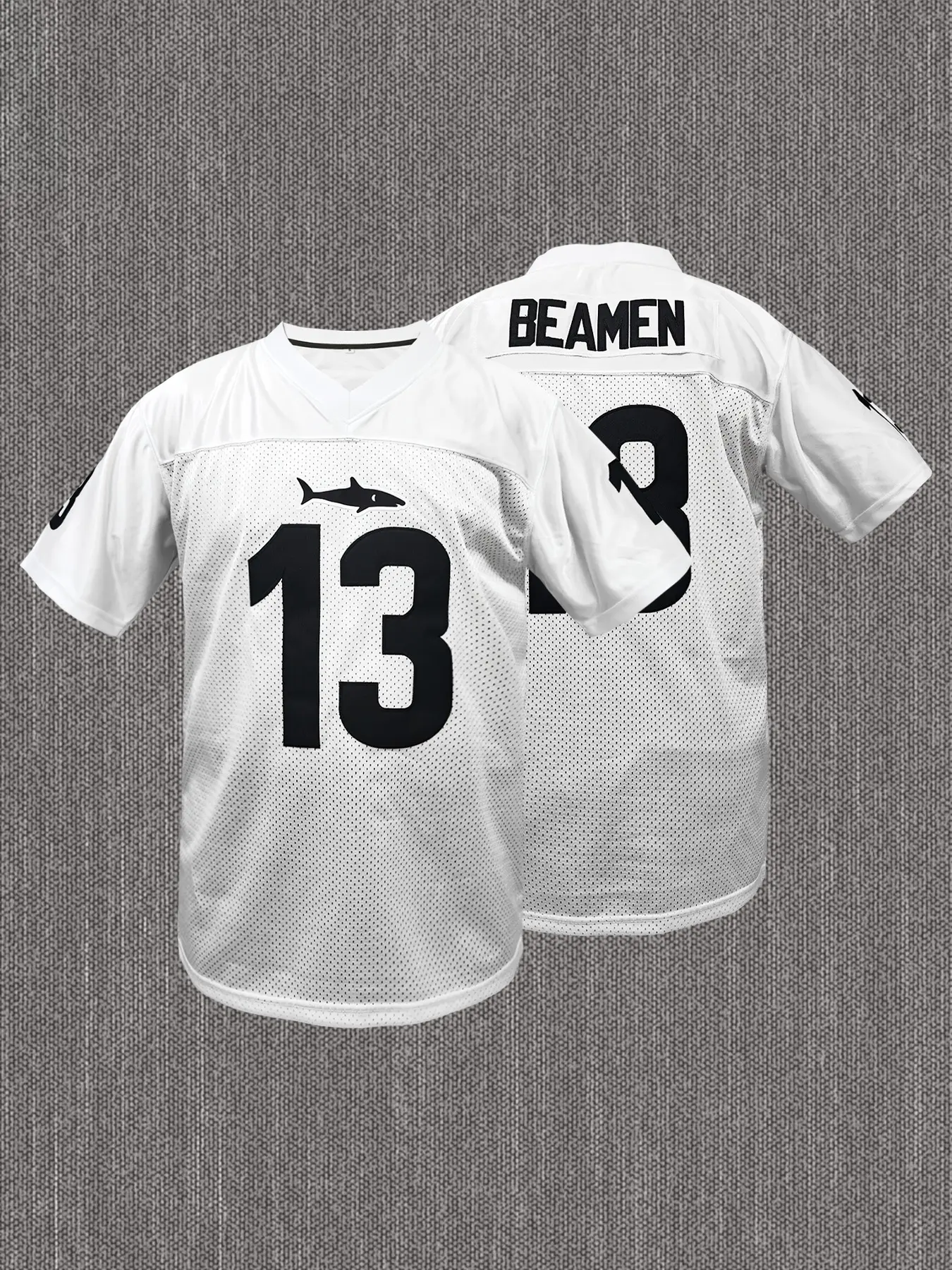 Willie Beamen #13 Jamie Foxx Any Given Sunday Sharks Movie MenFootball Jersey Stitched Lightweight Jersey