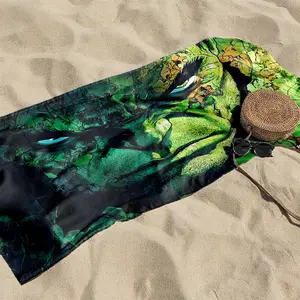 1 piece The Incredible Hulk makes a stunning debut. themed beach towel - Flannel blanket with modern design, suitable for sofas and beds, all-season use, super soft and comfortable, digitally printed pattern, 100% polyester material, machine