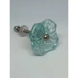 Sea Flower Glass Knob