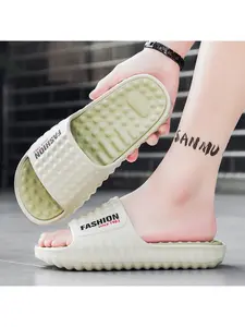 Men's Massage Particle Slide Sandals | Acupressure Footbed, Non-Slip Thick Sole, 4-in-1 Use for Home, Outdoor, Shower & Beach, Perfect Birthday Surprise Gift for Boyfriend & Best Friend, Ideal for Street Outings