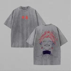 Hunter x Hunter Hisoka Morow PrintedUnisex Washed T-Shirt