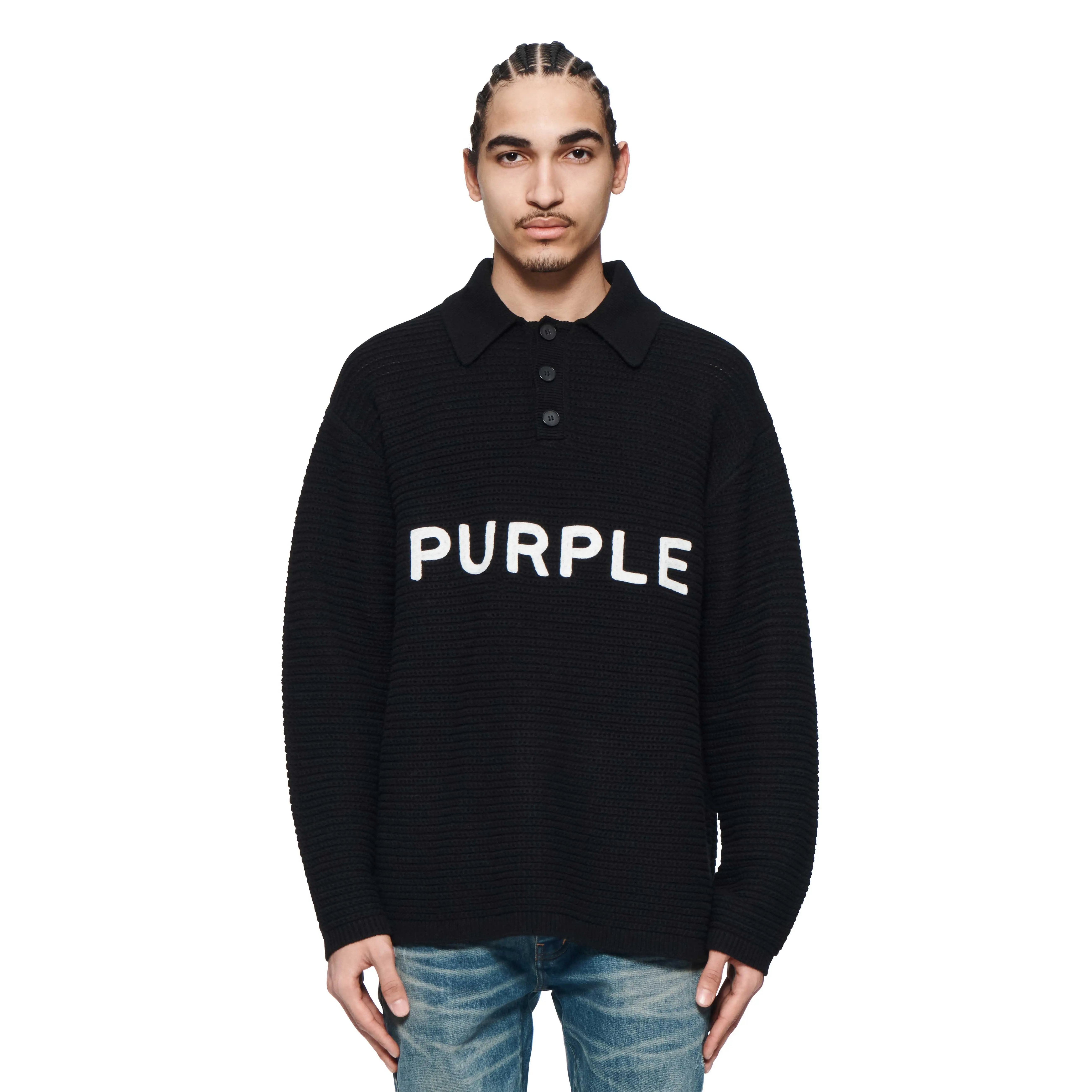 Wordmark Polo Sweater Wordmark Polo Sweater