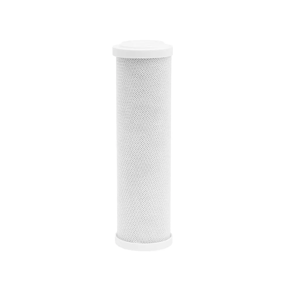 2.5 x 10in Carbon Filter for Municipal Water Chlorine Removal Extends Media Life Ideal for DI Resin & RO Membrane Systems