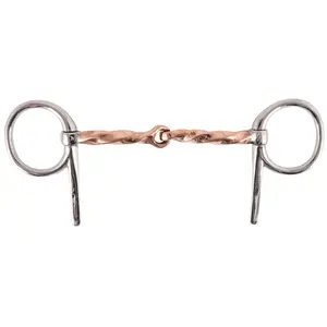 Schneiders Elite Copper Slow Twist Half Cheek Bit