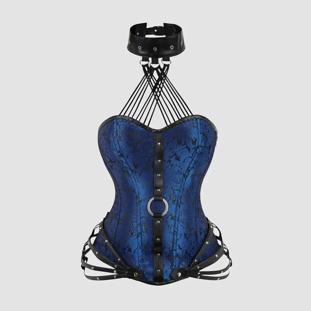 Avidlove Women's 1980s-Style 11-Bone Cotton Corset with Side Zipper Avidlove Women's 1980s-Style 11-Bone Cotton Corset with Side Zipper