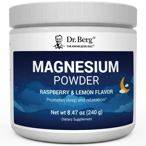 Magnesium Powder Drink Raspberry Lemon Flavor – 325 mg of Magnesium Glycinate per serving – 50 servings Healthcare Vitamin