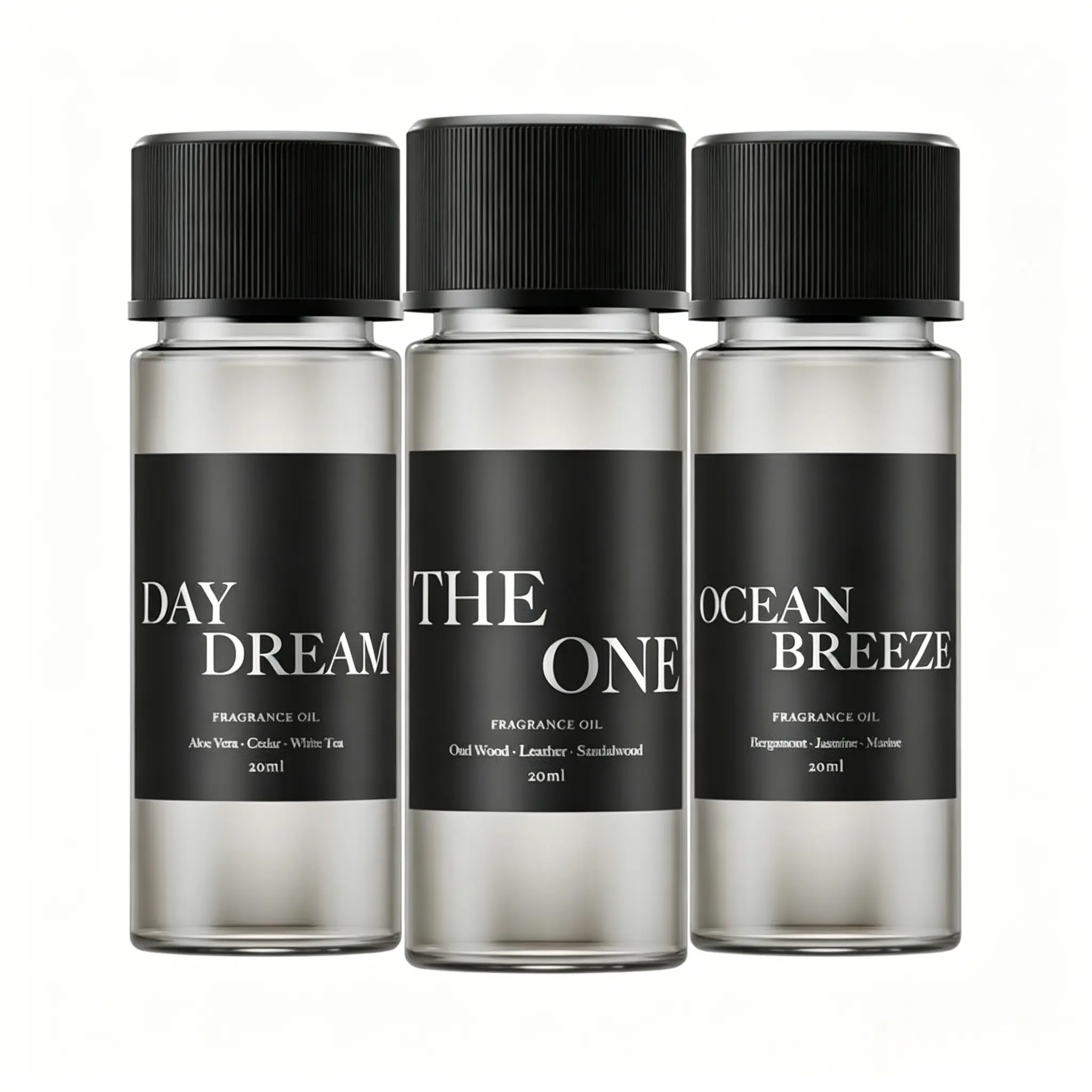Scenti Ment Hotel Scents Discovery Set - 3X20ml Sampler-Size Diffuser Fragrance Oils Inspired by Iconic Hotels for Home & Travel, 20Ml