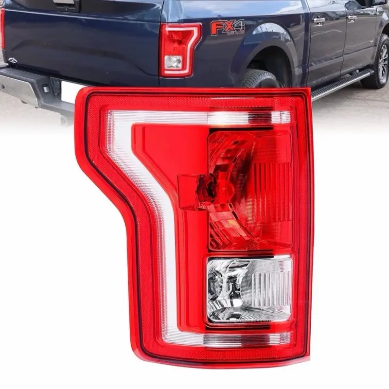 For 2015 2016 2017 F-150 Ford Replace Driver Left Side LH Tail Lamp Brake Light