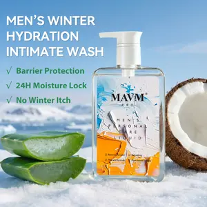 Aloe & Coconut  Men’s Intimate Wash, Comfort Cleanser, Winter-Friendly, Gentle & Moisturizing, pH Balanced, No Parabens No Phthalates, 8.79 fl oz