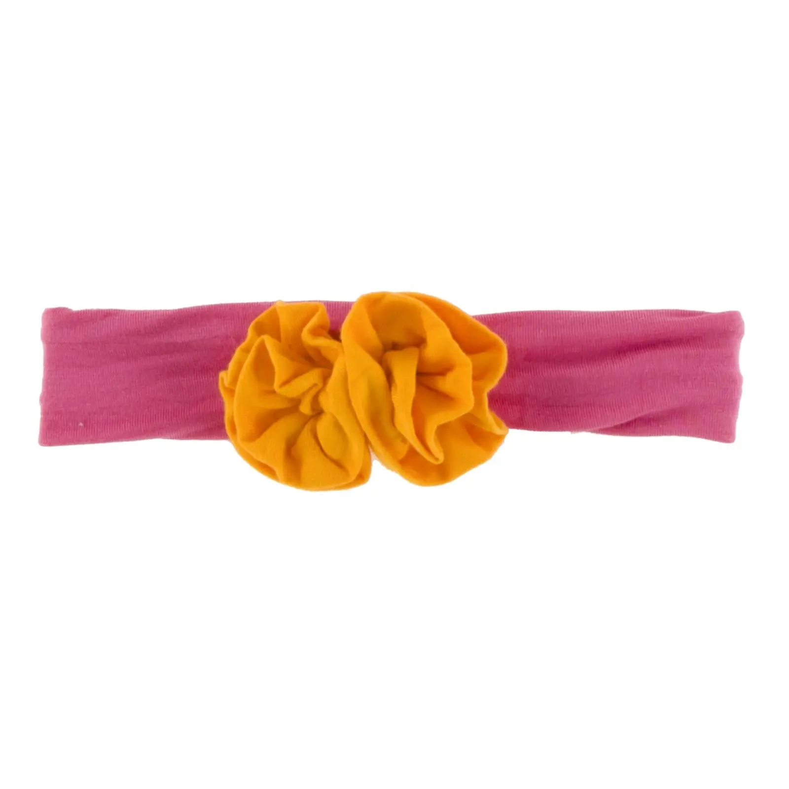 Flower Headband in Flamingo with Tamarin