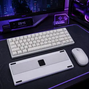 67-Key Aluminum Tri-Mode Mechanical Keyboard – Rechargeable Lithium Battery, USB-C Wired / 2.4GHz , Compact Gaming & Office KeyboardMultiple Colors Available